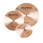 Traditional Medium Set hihat 14 crash 16 ride 20 (con funda)